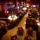 View of The Local Minneapolis Restaurant and Irish Pub seating and bar area in downtown Minneapolis