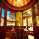 View of the Whiskey Lounge at The Local Minneapolis Irish Pub in downtown Minneapolis by Nicollet Mall